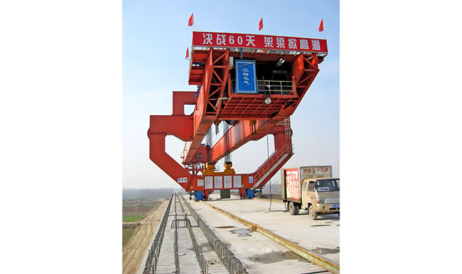 Máquina de levantamiento/izado de puentes