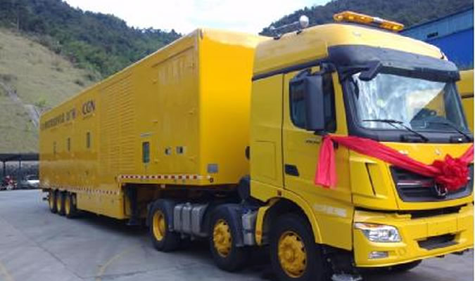 Vehículo diseñado para la central nuclear de Ningde y la central nuclear de Taishan